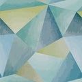 Abstract watercolor pattern. Tiled geometric seamless background Royalty Free Stock Photo