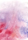 Abstract watercolor red and purple texture. High resolution background for design. There is blank place for your text, textures de Royalty Free Stock Photo