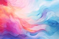 abstract watercolor swirls in vibrant hues