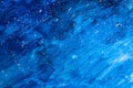 Abstract watercolor texture art of amazing deep dark blue sky wi Royalty Free Stock Photo