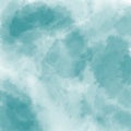 Deep turquoise blue watercolor blend abstract background texture Royalty Free Stock Photo