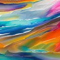 703 Abstract Watercolor Washes: An artistic and expressive background featuring abstract watercolor washes in vibrant and blende Royalty Free Stock Photo