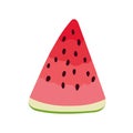 Abstract Watermelon isolated.