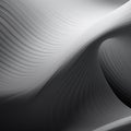 Abstract Wave Background Black And White Ribbed Vector Gradient