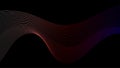 abstract wave background. Dynamic flowing wave lines design element