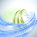 Abstract wave background