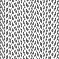 Abstract wave background. Vector seamless repeat of hand drawn wavy line stripe pattern in black and white. Royalty Free Stock Photo