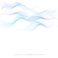 Abstract wave isolated on transparent background. Vector illustration EPS10