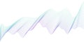 Abstract wave design. Data visualization, Cyberspace, Big data, analytics, Digital era, Information technology Royalty Free Stock Photo
