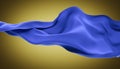 Abstract wave fabric movement dynamic orange color