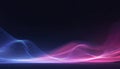 Abstract Neon Waveform Background Royalty Free Stock Photo