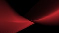 Abstract wave line red elements with glowing light on dark background