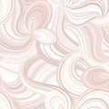 Abstract wave line seamless pattern. Grid swirl wavy background Royalty Free Stock Photo