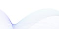 Abstract Wave Lines Background for Modern Digital Projects Royalty Free Stock Photo