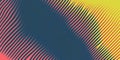 Abstract wave lines gradient color pattern background Royalty Free Stock Photo