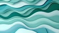 Abstract Wave Pattern Background - Generative AI Royalty Free Stock Photo