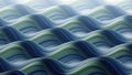 Abstract Wave Pattern Background with Gradient Blue and Green Tones Royalty Free Stock Photo