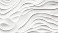 Abstract wave pattern on clean white background generated by AI Royalty Free Stock Photo