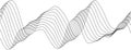 Abstract wave pattern design featuring flowing curves and dynamic line art for modern backgrounds and artistic projects