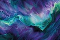 Abstract wave patterns display rich colors, creating a mesmerizing visual experience AIG62 Royalty Free Stock Photo