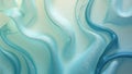 Abstract wave patterns in frosted blue and white glass surface Royalty Free Stock Photo