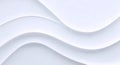 Abstract wave patterns in soft gradient shades of gray and white Royalty Free Stock Photo