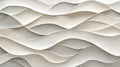 Abstract White Waves Create Geometric Art Wall Pattern Design Royalty Free Stock Photo