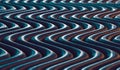 Abstract wave and ripple surface background.3d illustration