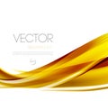 Abstract wave template background brochure design Royalty Free Stock Photo