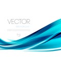 Abstract wave template background brochure design Royalty Free Stock Photo