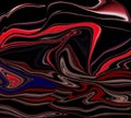 Abstract Waved Pattern Digital Art Design