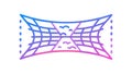 Abstract Waveform Design. Data Visualization Element, vector design Generative AI Royalty Free Stock Photo