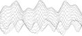 Abstract waveform pattern with complex line art design for digital projects