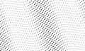 Abstract waves background with repeated stars in halftone design