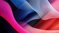 Abstract waves of color blending in soft gradients, creating a serene visual effect Royalty Free Stock Photo