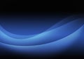 Abstract Waves in Dark Blue Background Royalty Free Stock Photo