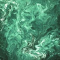 Abstract, waves, green, turquoise, stone texture, marble, fashion illustration leaf, summer, Royalty Free Stock Photo