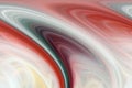 Wave shapes, soft colorful abstract background Royalty Free Stock Photo