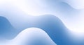 Abstract waves in soft blue gradient against a light background Royalty Free Stock Photo
