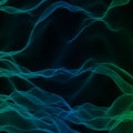 Abstract waves - - vector illustration Royalty Free Stock Photo