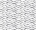 Abstract waves vector illustration. Royalty Free Stock Photo