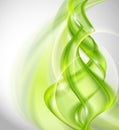 Abstract waving green background