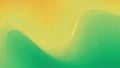 Wavy Abstract Green and Yellow Gradient with Subtle Grain Texture background Royalty Free Stock Photo