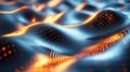 Abstract wavy background, multicolored waves patterns wallpaper