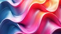 Abstract wavy background, multicolored waves patterns wallpaper