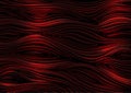Abstract wavy background in red-black shades Royalty Free Stock Photo