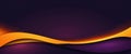 Abstract wavy background with vibrant orange and purple gradient design Royalty Free Stock Photo