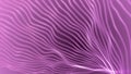 Abstract wavy background 3D illustration