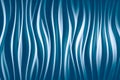 Abstract wavy blue pattern