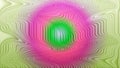 Abstract Wavy Gradient Background - Green Pink Ripple Texture Royalty Free Stock Photo